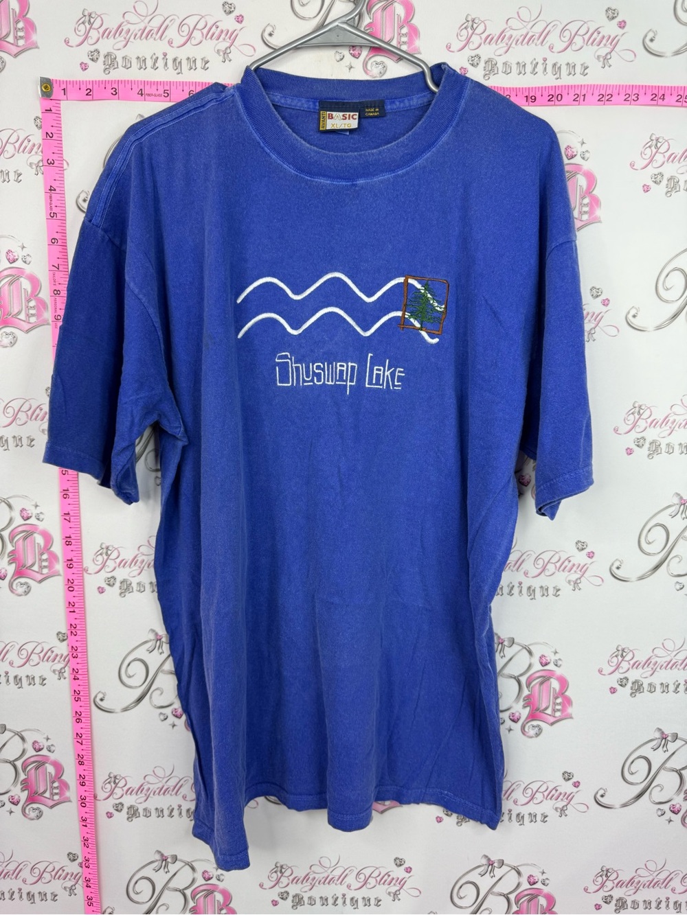Avanti Royal Blue Shuswap Lake BC Canada Graphic Tee